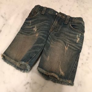 Ralph Lauren boys Denim cut off shorts 4T